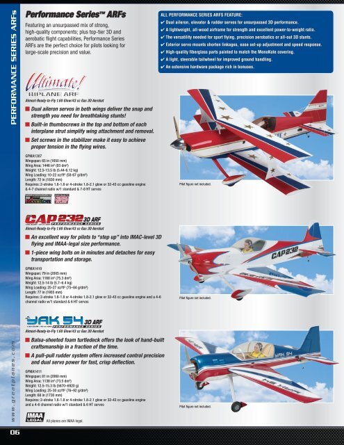 R/C Airplanes & Accessories Catalog - Hobbico