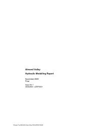 hydraulic modelling report - Directorate for Planning and ...
