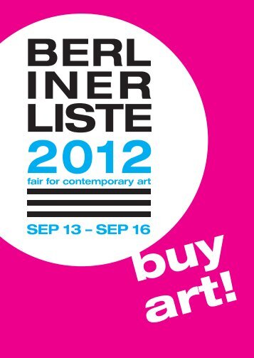 buy art! - Berliner Liste
