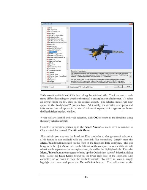 RealFlight G5 Manual (21MB) - Great Planes Software Support