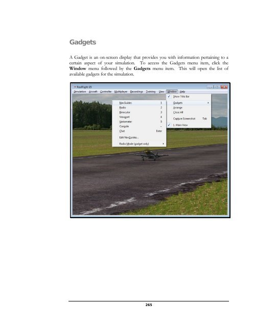 RealFlight G5 Manual (21MB) - Great Planes Software Support