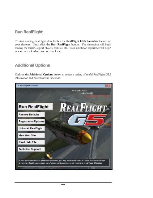 RealFlight G5 Manual (21MB) - Great Planes Software Support