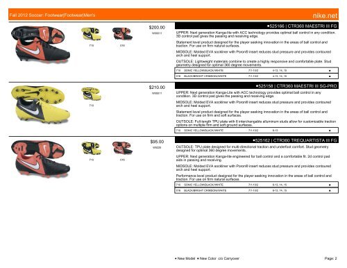 Nike Fall 2012 Footwear Catalog.pdf - Soccer Madness