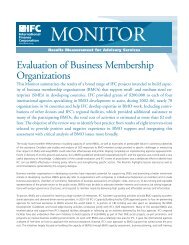 Business Membership Organizations [pdf] - IFC