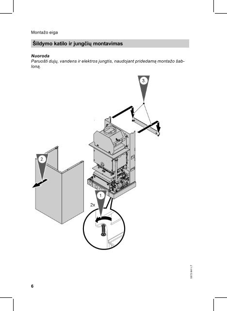 Montavimo instr. - Viessmann