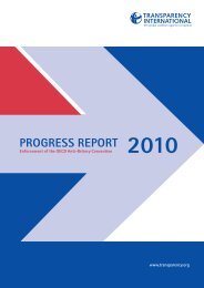 Progress Report 2010: Enforcement of the OECD Convention on ...