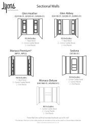 Sectional Walls - Menards