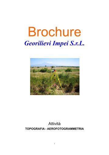Georilievi Impei S.r.L. - geoimpei,impei, rilievi topografici ...