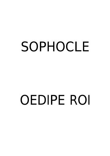 oedipe