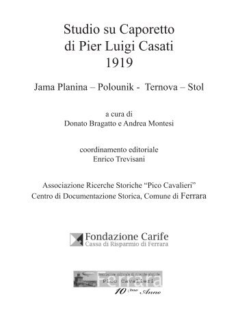 apri/scarica la versione in pdf - Pico Cavalieri