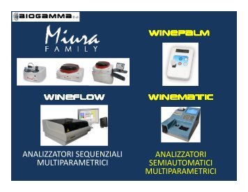 analizzatore sequenziale multiparametrico - Levanchimica