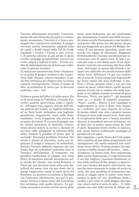 "Il Notiziario" in pdf - CAI - Sezione di Pordenone