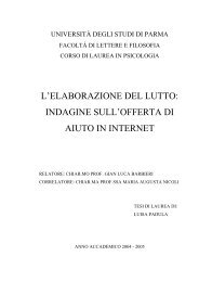 L'ELABORAZIONE DEL LUTTO: il ruolo di internet - Controcampus