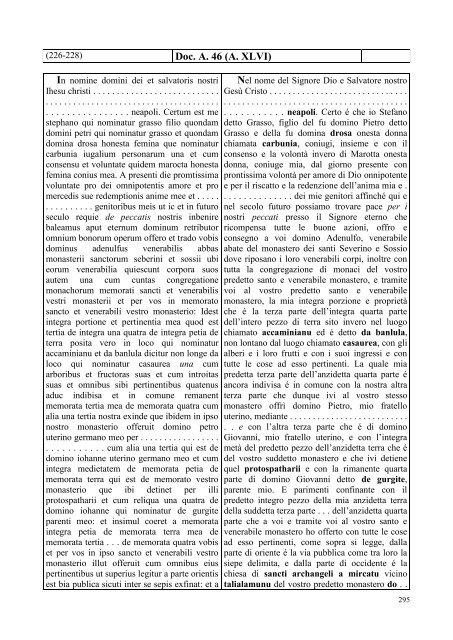 Attuario Michele Guerra, Documenti per la città di Aversa, Aversa ...