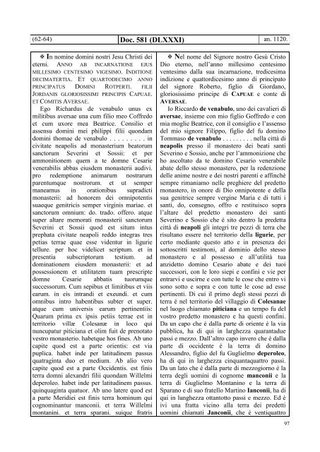 Attuario Michele Guerra, Documenti per la città di Aversa, Aversa ...