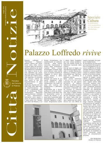 città notizia museo.pdf - Comune di Potenza