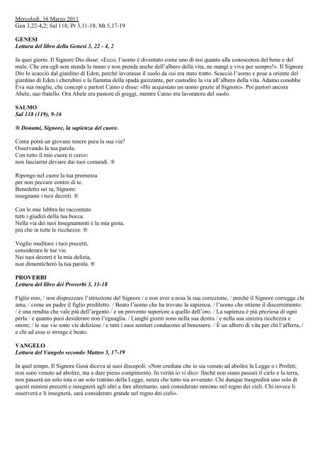 Commenti Rito Ambrosiano - 03 Marzo 2011.pdf - Padre Lino Pedron