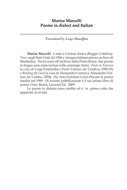 Journal of Italian Translation - Brooklyn College - Academic Home ...