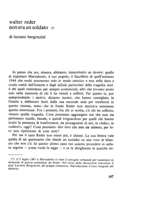 Marzabotto non dimentica Walter Reder PDF