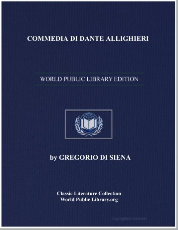 COMMEDIA DI DANTE ALLIGHIERI - World eBook Library