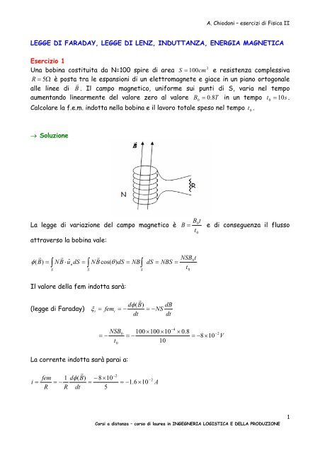 Lezione 9 - Corsi di Laurea a Distanza