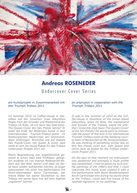 Andreas Roseneder - UNDER COVER