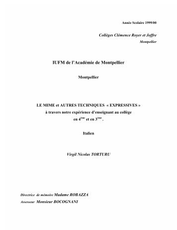 Télécharger - CRDP de l'académie de Montpellier