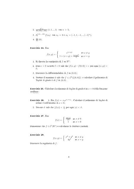 Esercizi svolti di analisi reale e complessa - Dipartimento di ...