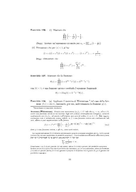 Esercizi svolti di analisi reale e complessa - Dipartimento di ...