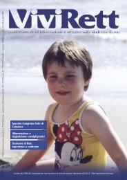 Numero n.45 - Associazione Italiana Sindrome di Rett