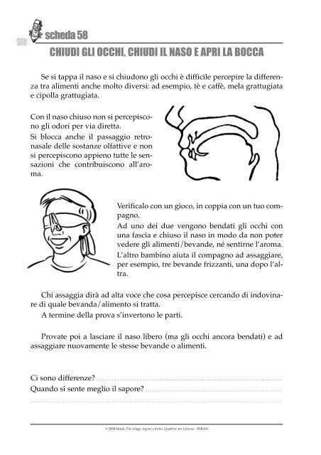 Quaderno di esercizi per l'alunno - Inran