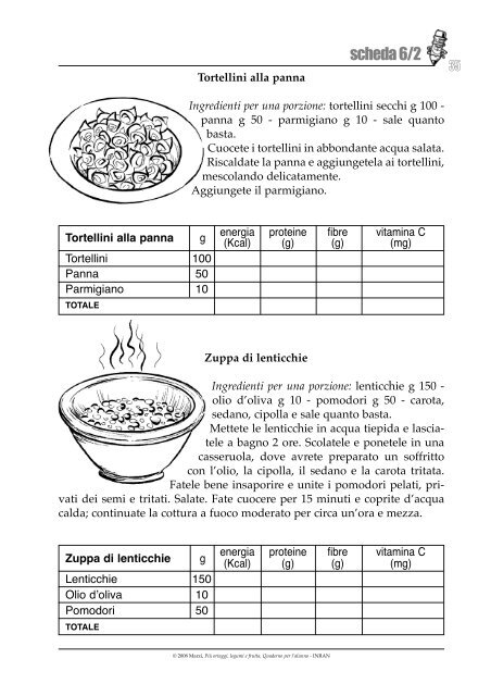 Quaderno di esercizi per l'alunno - Inran