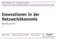 Innovationen in der Netzwerkökonomie - Trendbüro