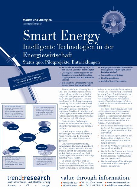 Smart Energy - trend:research