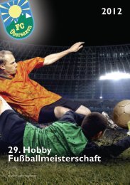 29. Hobby Fußballmeisterschaft 2012