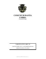 NTA Aree C0 - [D]ettaglio - Comune di Bastia Umbra