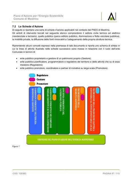 piano d'azione per l'energia sostenibile del comune di mestrino