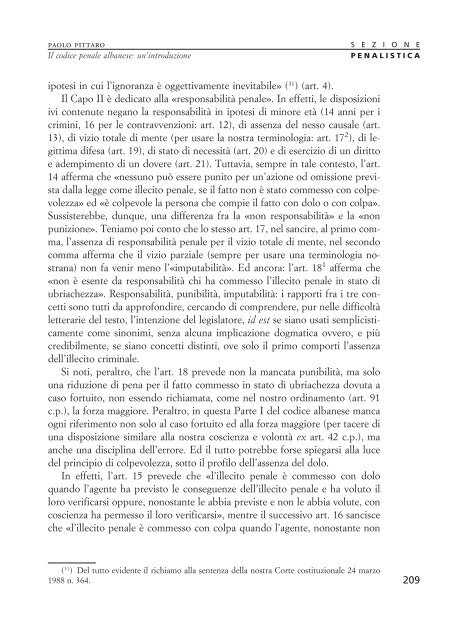 Rivista Diritto penale 21 sec. n. 2-2006 - Cedam