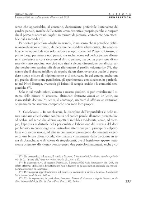 Rivista Diritto penale 21 sec. n. 2-2006 - Cedam