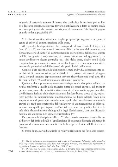 Rivista Diritto penale 21 sec. n. 2-2006 - Cedam