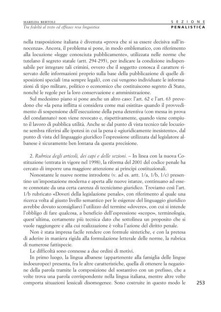 Rivista Diritto penale 21 sec. n. 2-2006 - Cedam