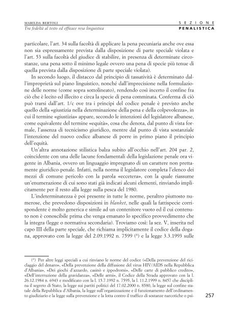 Rivista Diritto penale 21 sec. n. 2-2006 - Cedam