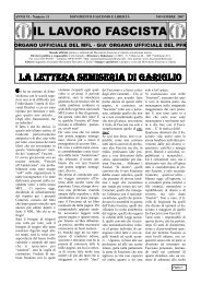 la lettera semiseria di gariglio - Movimento Fascismo e Libertà