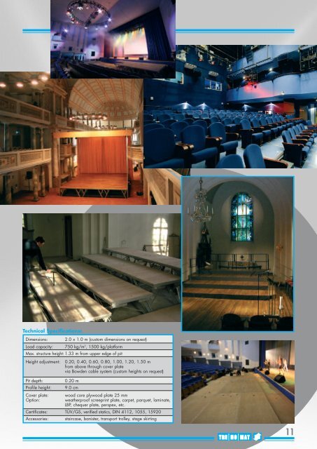 Complete catalogue - Stages and Platforms - Trenomat
