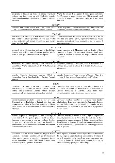 Attuario Michele Guerra, Documenti per la città di Aversa, Aversa ...