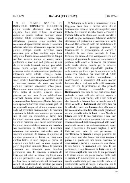 Attuario Michele Guerra, Documenti per la città di Aversa, Aversa ...