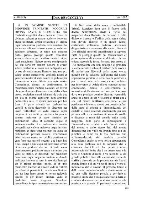 Attuario Michele Guerra, Documenti per la città di Aversa, Aversa ...