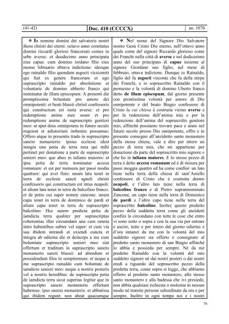 Attuario Michele Guerra, Documenti per la città di Aversa, Aversa ...