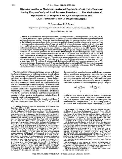 Org. Chem. 1986,51, 2676