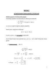 bölüm 7 schrödınger denkleminin çözümleri